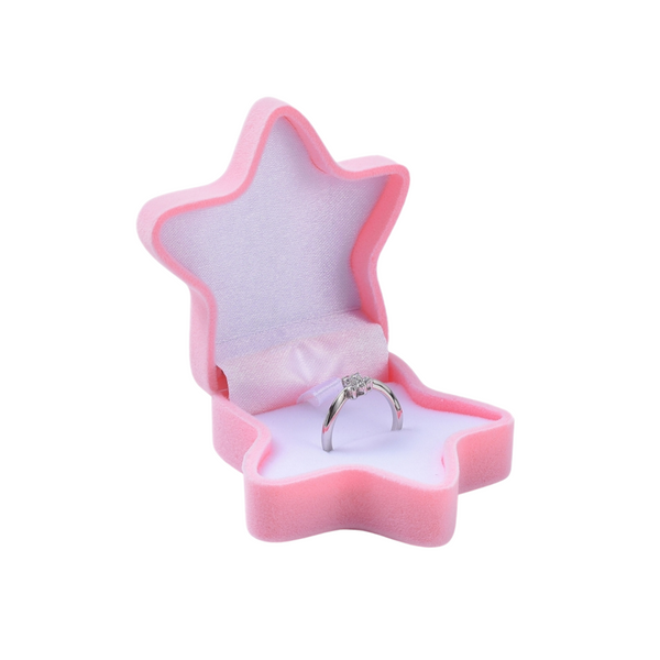 Ring Storage Box Starfish - Pink