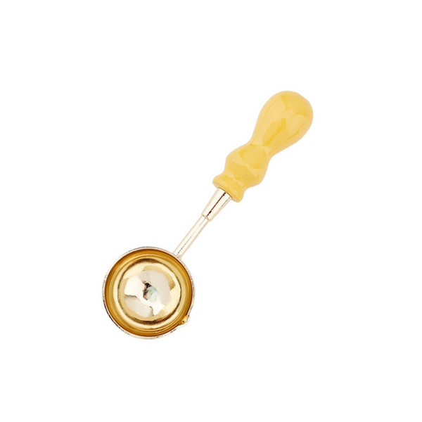 Wax Seal Melting Spoon - Yellow