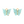 Load image into Gallery viewer, Charm Butterfly Light Blue Glitter Gold
