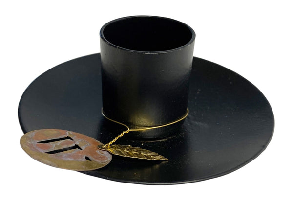 Candle holder Black coloured