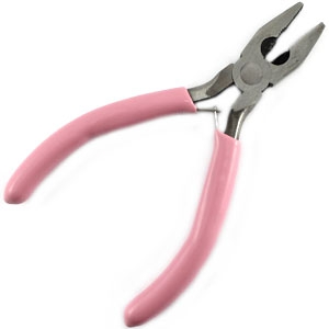 Squeezing/Cutting Pliers Pink
