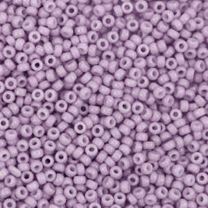 Miyuki Rocailles 11/0 Duracoat opaque crocus purple