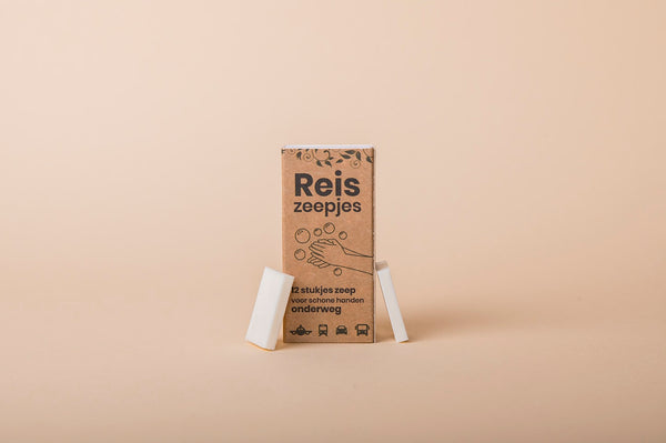 Happy Mini Reis- en Toiletzeepjes (12 stuks)