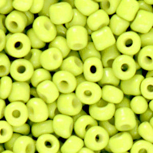4mm Rocailles Neon Yellow