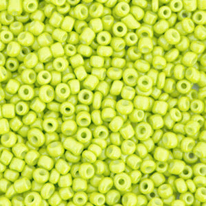 2mm Rocailles Neon Yellow