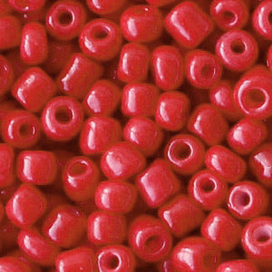 4mm Rocailles Crimson Red