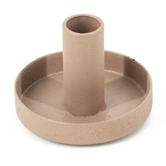 Candle holder Salmon Brown