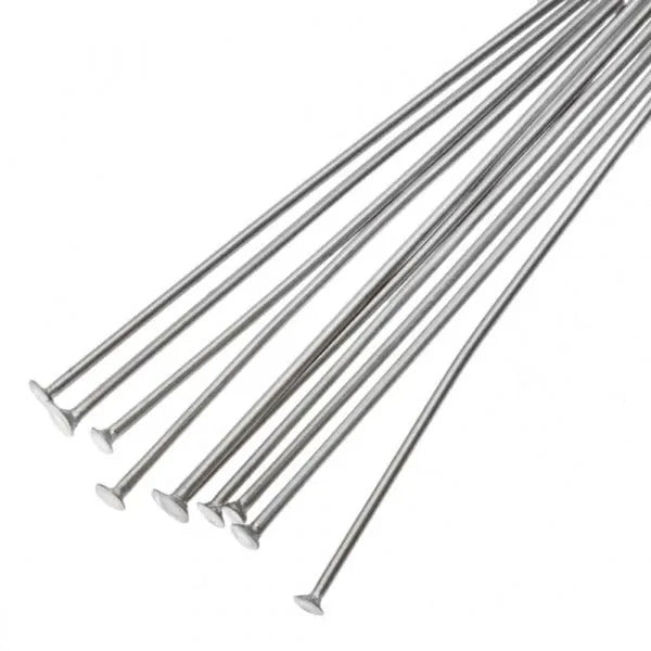 Headpin 35mm (stainless steel) Antique Silver