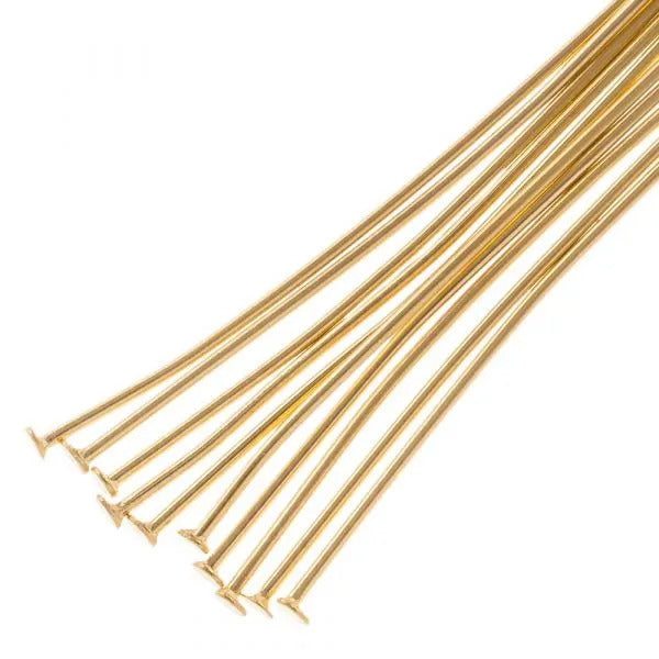 Headpin 35mm (stainless steel) Gold